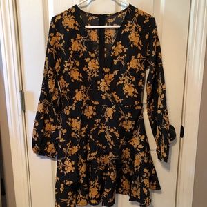 GUYHK Womens Boho Floral Dress